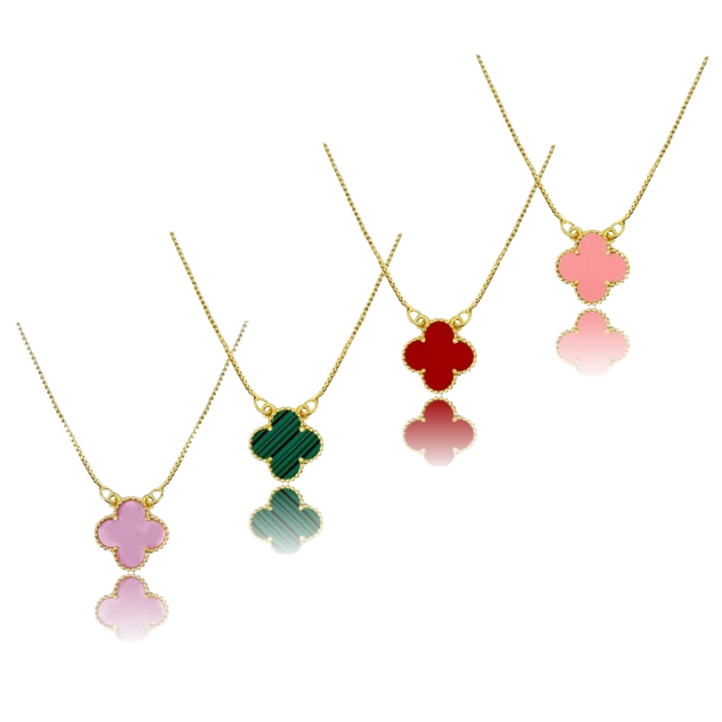 Gold Plated Clover Necklace