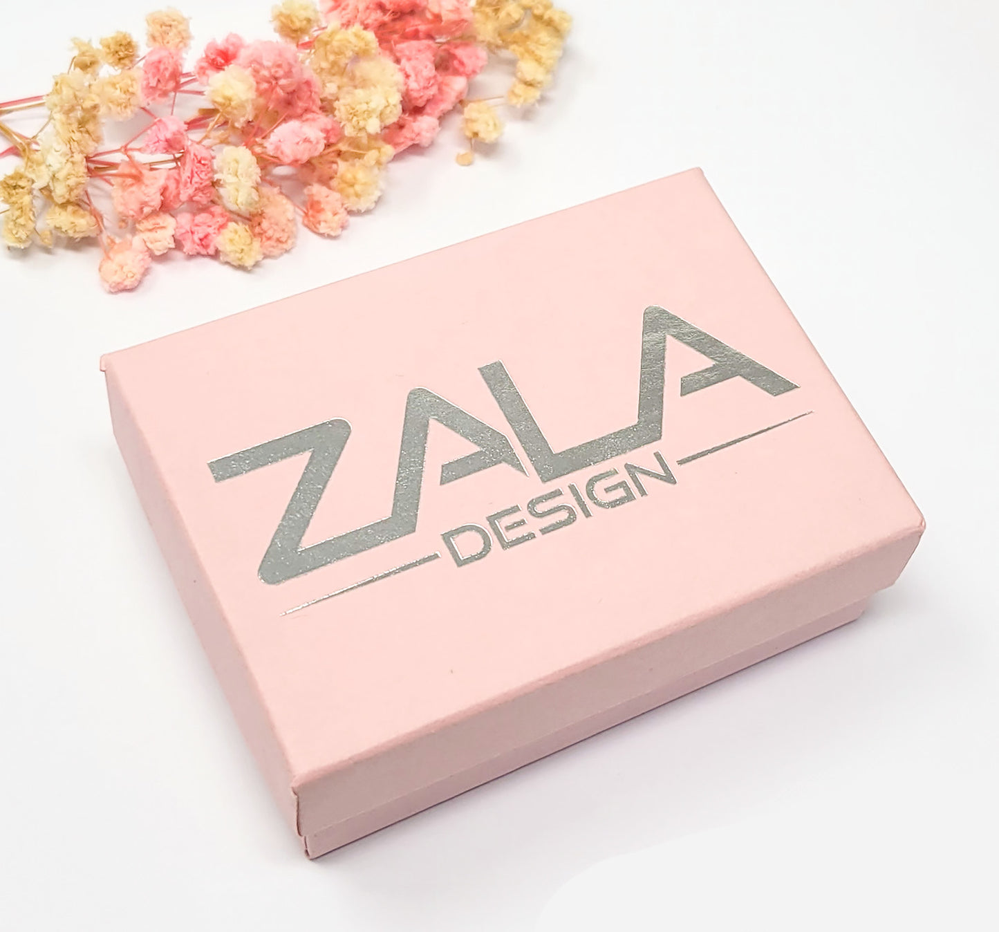 Sterling Silver Cluster Bar Necklace with Ruby Colored and CZ Stones