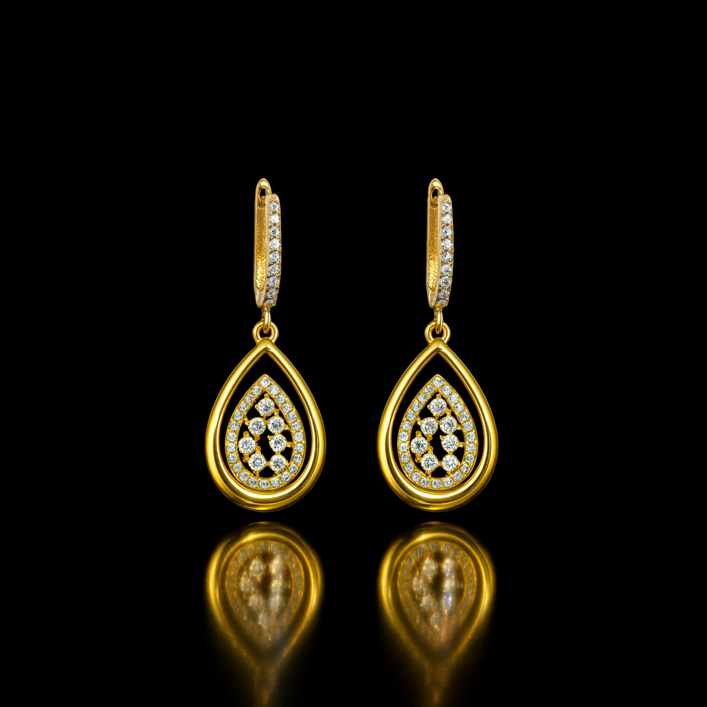 Oval Mixed Stone Earring