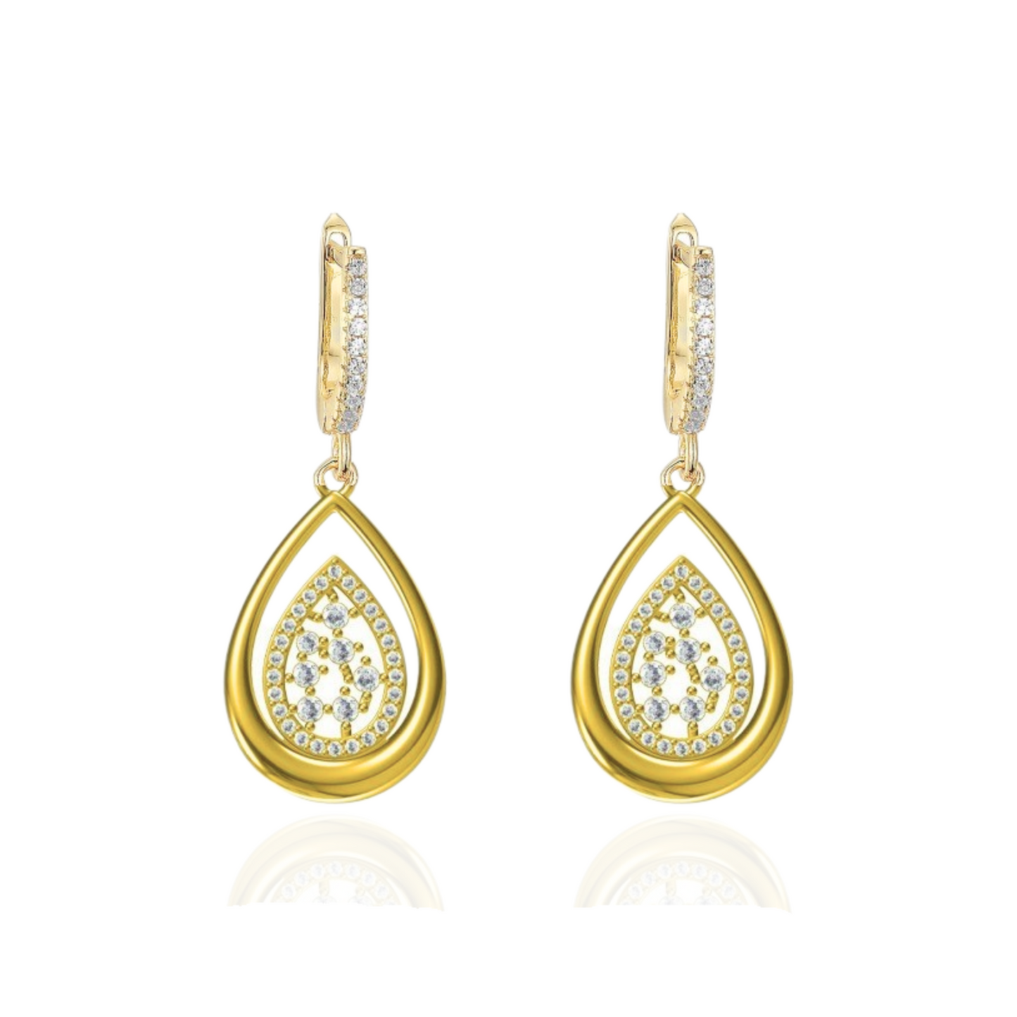 Oval Mixed Stone Earring