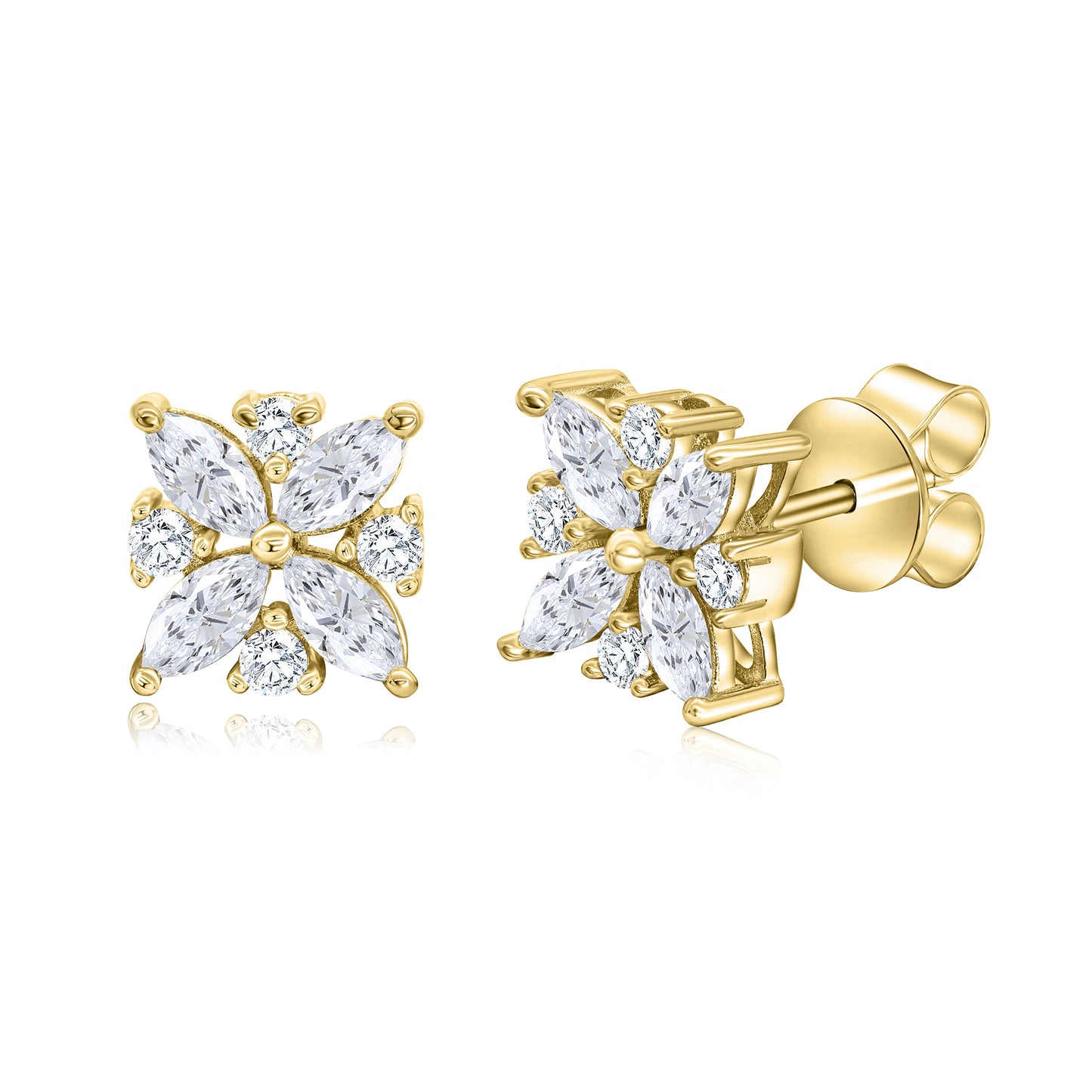 Flower Stud Earring
