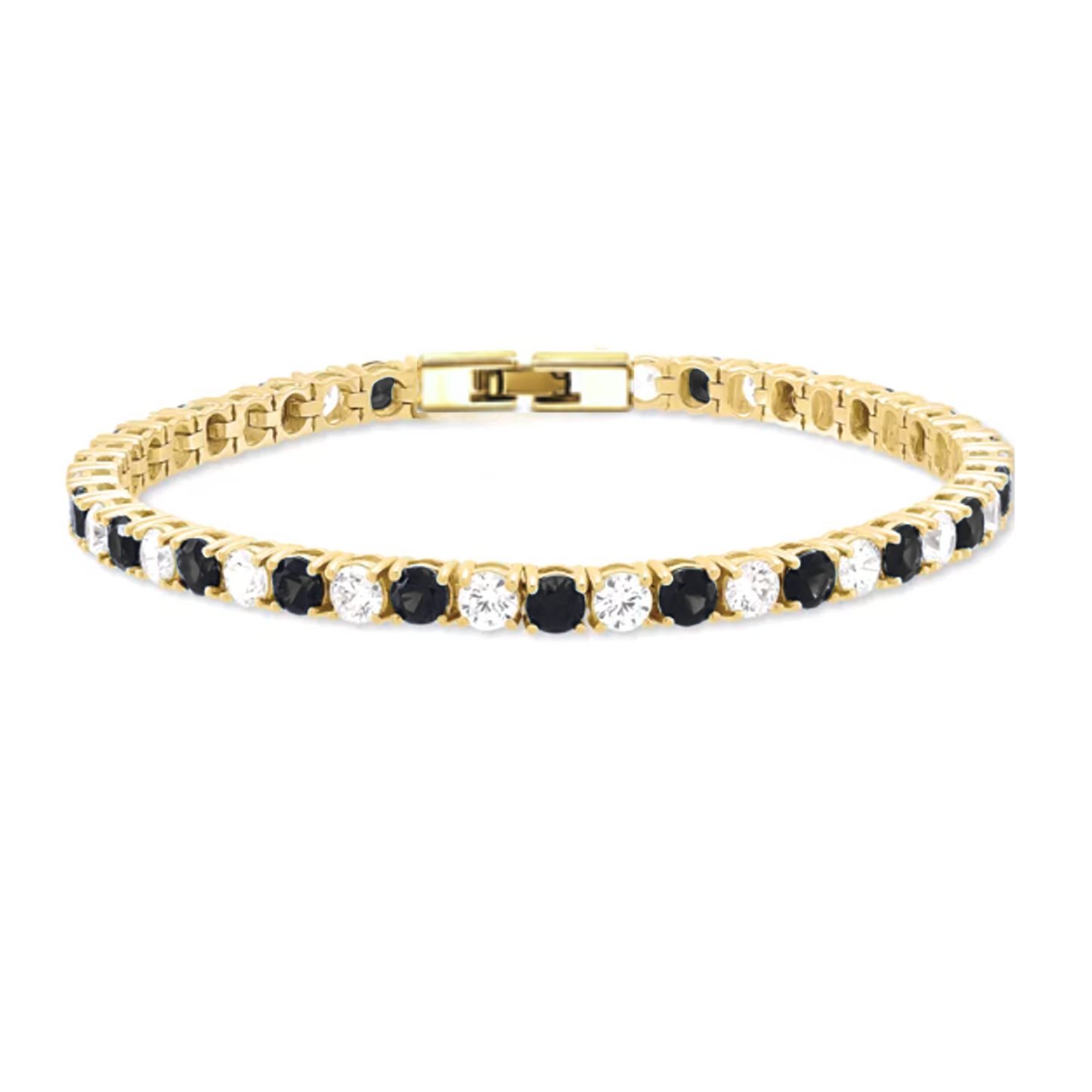 Goldtone Color Tennis Bracelet