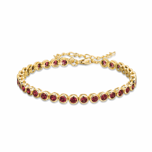 Round Color Tennis Bracelet