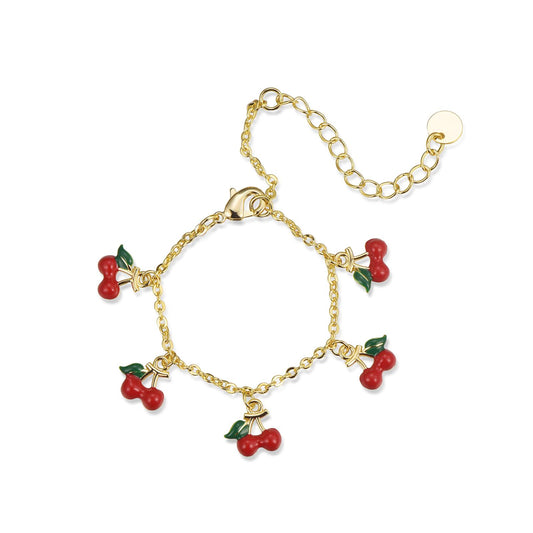 Red Cherries Bracelet