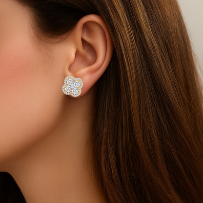 Clover Stud Earring
