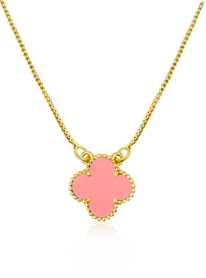 Gold Plated Clover Necklace