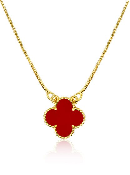 Gold Plated Clover Necklace