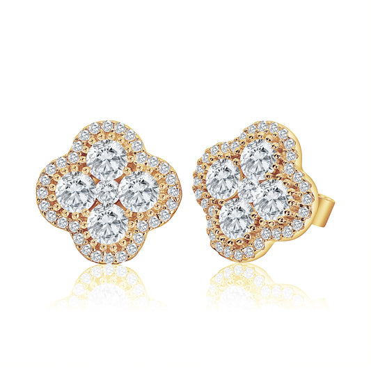 Clover Stud Earring
