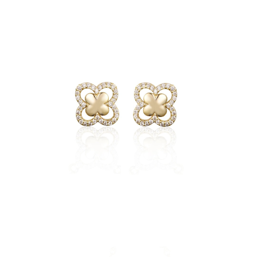 Clover Stud Earring