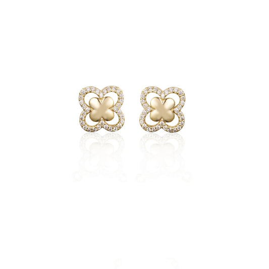 Clover Stud Earring