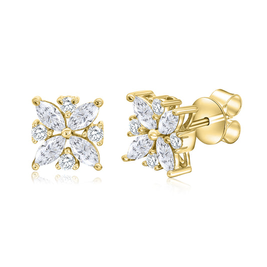 Flower Stud Earring