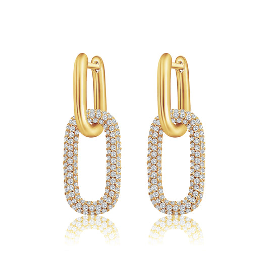 Paperclip Earring